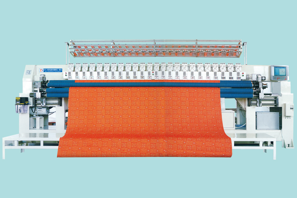 DH-A型電腦絎縫繡花一體機